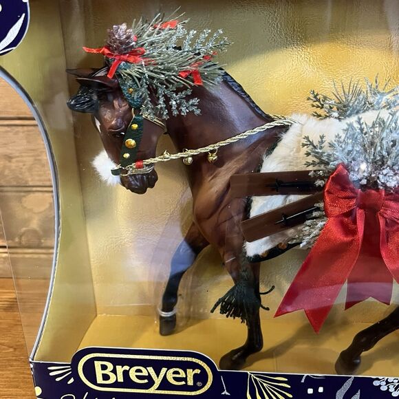 Breyer Apres Ski 2024 Holiday Collection Blanket Traditional Scale NIB Sealed - Picture 2 of 10